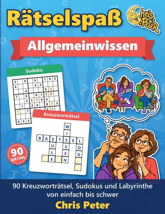 Cover: Rätselspaß Allgemeinwissen